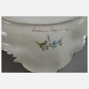 KPM Berlin Prunktablett Weichmalerei