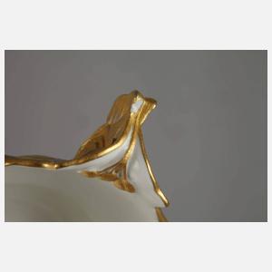 KPM Berlin Jugendstil-Mokkatasse Efeudekor