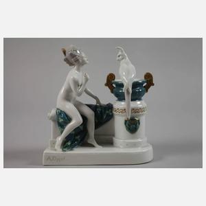 Rosenthal ”Venus mit Papagei”