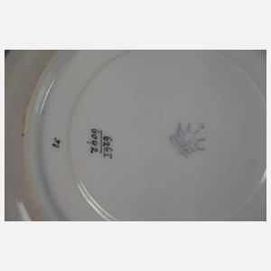 Ernst Wahliss fünf Tassen und sechs Untertassen