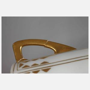 Ernst Wahliss fünf Tassen und sechs Untertassen