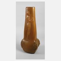 Goldscheider Wien große Vase Flötenspielerin111