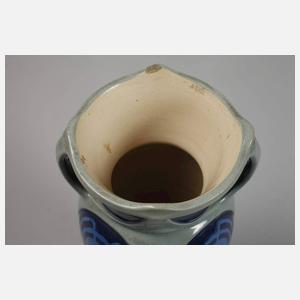 Jugendstilvase in der Art von Henry van de Velde