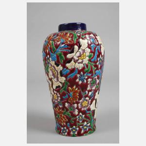 Emaillevase Emaux de Longwy