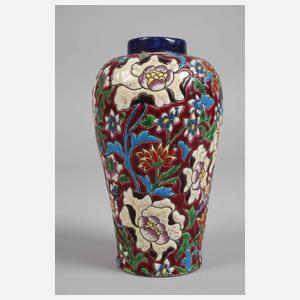 Emaillevase Emaux de Longwy