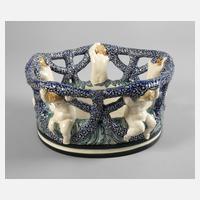 Karlsruher Majolika "Fruchtschale mit Putten"111