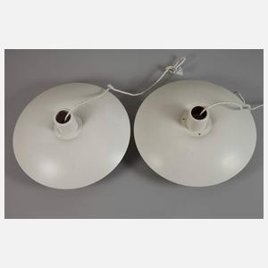 Paar Pendelleuchten Poul Hennigsen