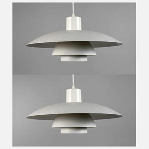 Paar Pendelleuchten Poul Hennigsen