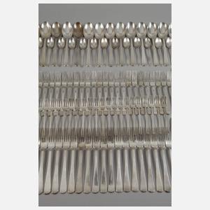 Sehr großes Silberbesteck Gebhard Duvé