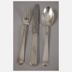 Sehr großes Silberbesteck Gebhard Duvé