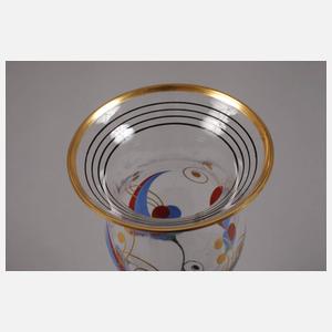 Fachschulvase Art déco