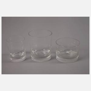 Adolf Loos fünf Trinkgläser