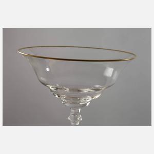 Drei Champagnerschalen