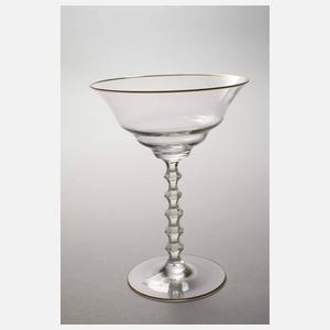 Drei Champagnerschalen