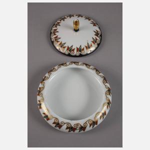 Fraureuth Deckeldose Art déco