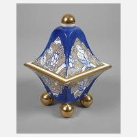 Royal Dux Böhmen Deckeldose Art déco111