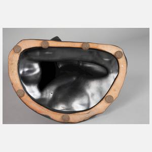 Hockender weiblicher Akt