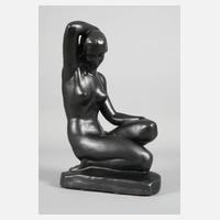 Hockender weiblicher Akt111