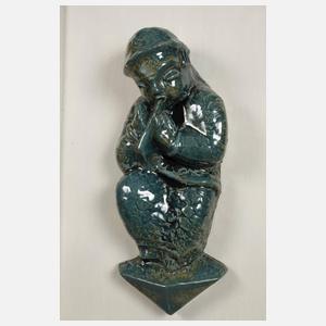 Figürliche Wandkachel