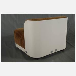 Sitzgruppe "Trinom" und Tisch "Amanta"