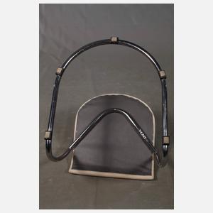 Thonet drei Stahlrohrstühle