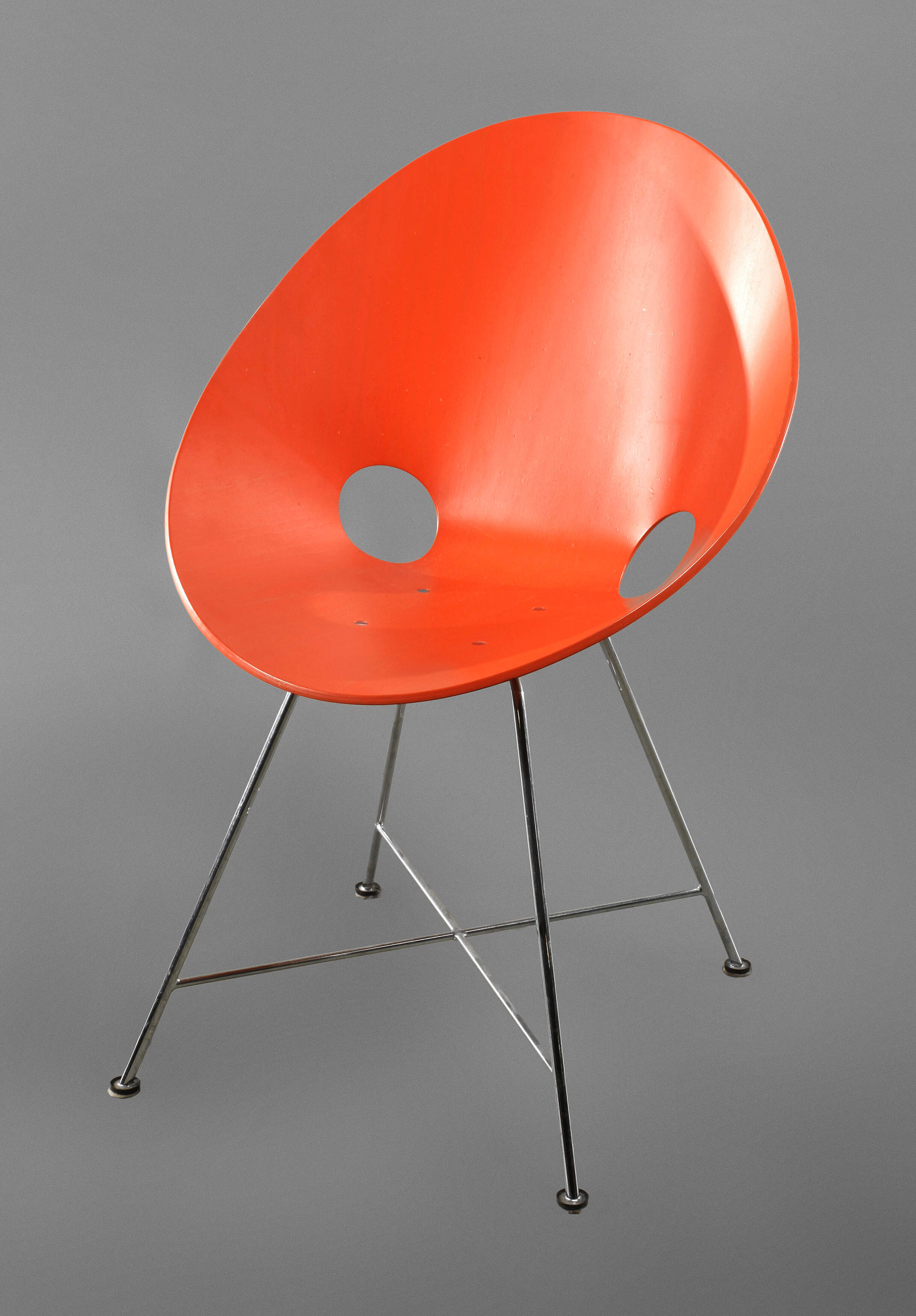 Muschelstuhl Eddi Harlis