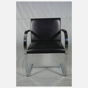 Ludwig Mies van der Rohe, vier Stühle "Brno"