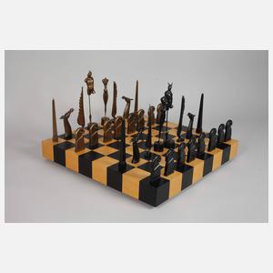 Schachspiel Paul Wunderlich