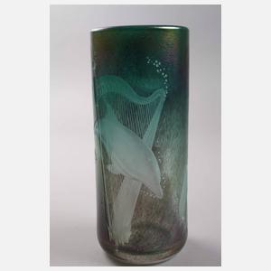 Schmid Studiovase mit Kontrabass und Harfe