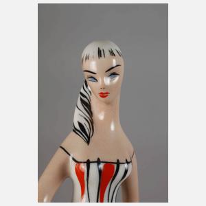 Cmielow/Krzysztof Polen Figurenpaar "Dame mit Korb"