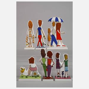 Goebel Set Pop-Art-Figuren