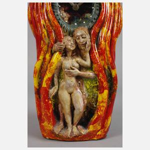 Anni Jung, Tischuhr Adam und Eva