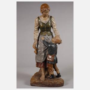 Amédée Joliveaux, Mutter mit Kind