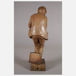 Rosé, Knabe mit Büchern und Schultasche