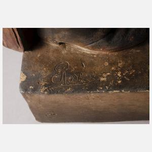 Rosé, Knabe mit Büchern und Schultasche