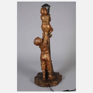 Figürliche Salonlampe