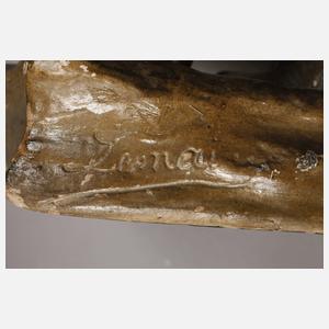 Lemaire, Tischlampe Kind mit Hund