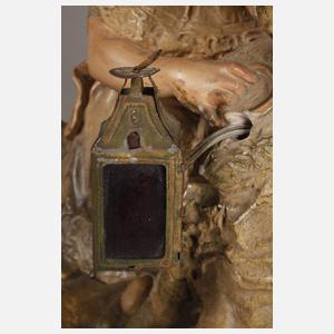 Lemaire, Tischlampe Kind mit Hund