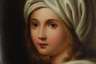 Kleine Porzellanbildplatte "Beatrice Cenci"