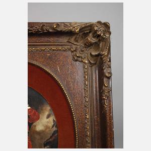 Porzellanbildplatte Kinderbildnis