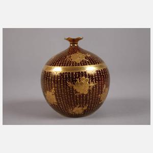 Prunkvolle Enghalsvase "Erblüht"