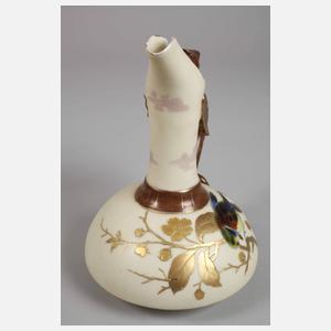 Böhmen Karaffe mit Drachenhenkel