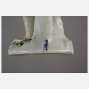 Frankreich Gärtner mit Gemüsekorb