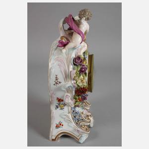 Frankreich prunkvolle Tischuhr mit Amorette