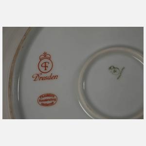 Fraureuth umfangreiches Prunkservice "Rococo"