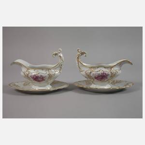 Fraureuth umfangreiches Prunkservice "Rococo"