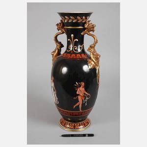 Ginori Italien große Prunkvase Antikenrezeption