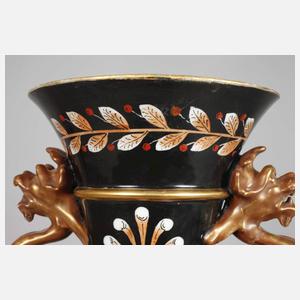 Ginori Italien große Prunkvase Antikenrezeption