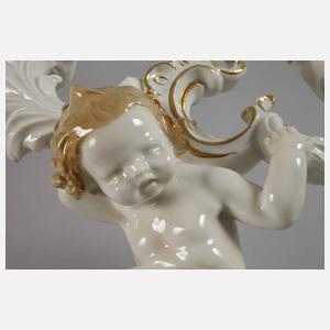Hutschenreuther "Putto mit Leuchter"