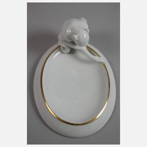 Hutschenreuther "Aschenschale mit Affe"